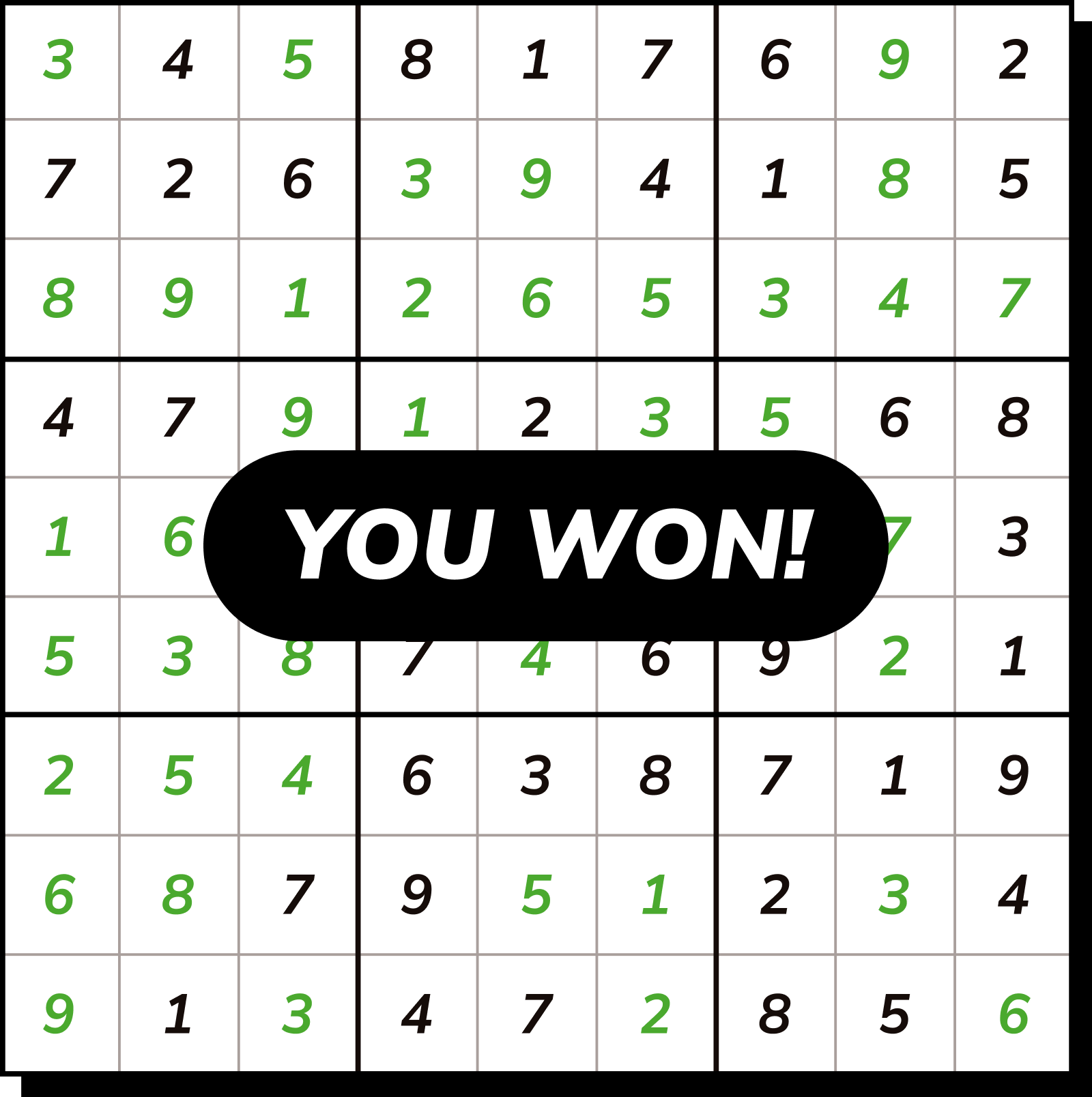 Начните со строк, столбцов или подсеток